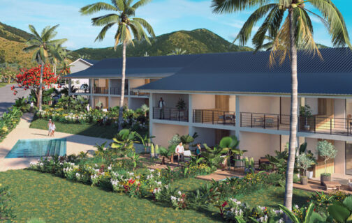 Les Hauts de la Baie, immobilier neuf Orient Bay, Saint-Martin