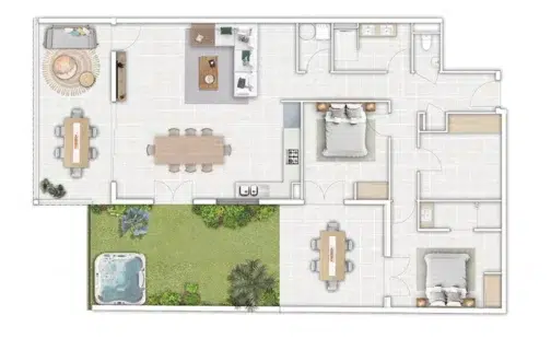 Le Florence, immobilier neuf Saint-Gilles les Bains, La Réunion