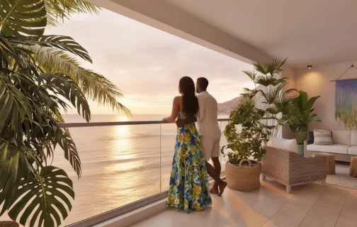 Bellevue du Rocher, immobilier neuf Le Diamant, Martinique