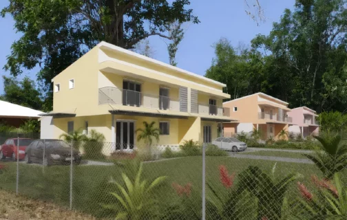 Village de Claret, immobilier neuf Le Moule, Guadeloupe